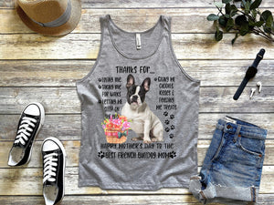 Happy Mother's Day 20xx French Bulldog Med Grey Tank Top