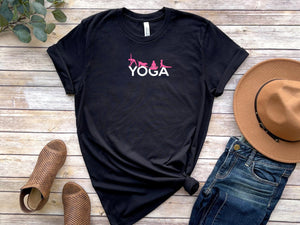Yoga Black T-Shirt