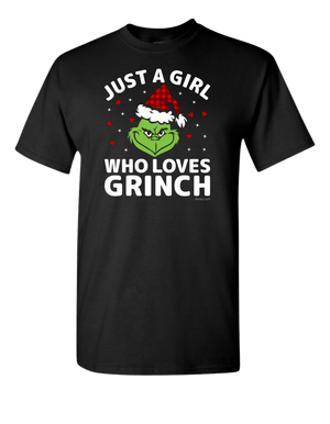 Just A Girl Who Loves The Grinch T-Shirt