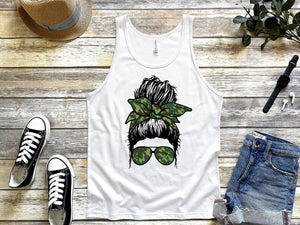 Camouflage Army Pattern Tank Top