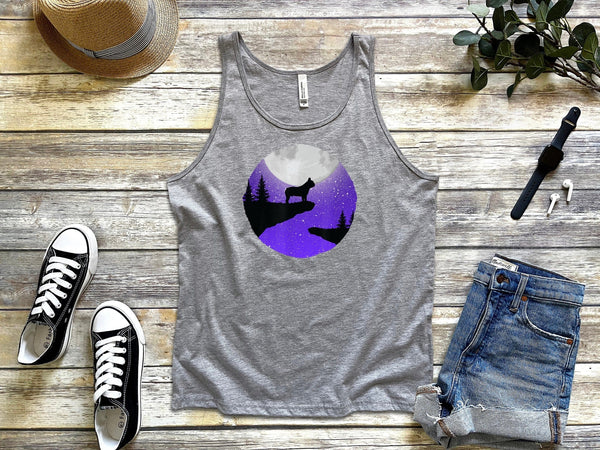 Full Moon Frenchie Owner Tank Tops