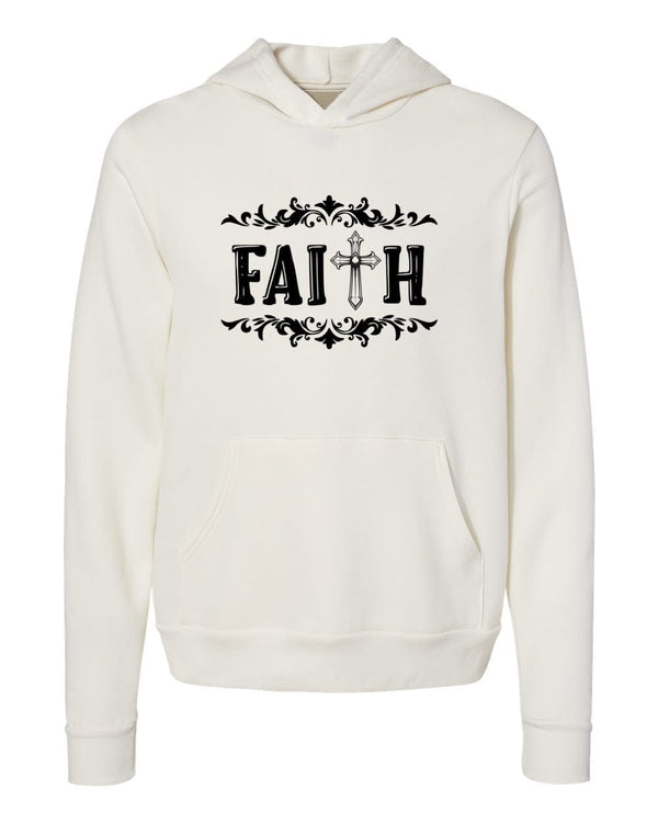 Faith Always White Hoodies