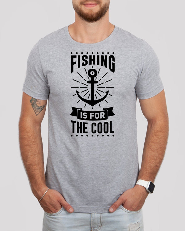 Fishing it for the cool med gray t-shirt