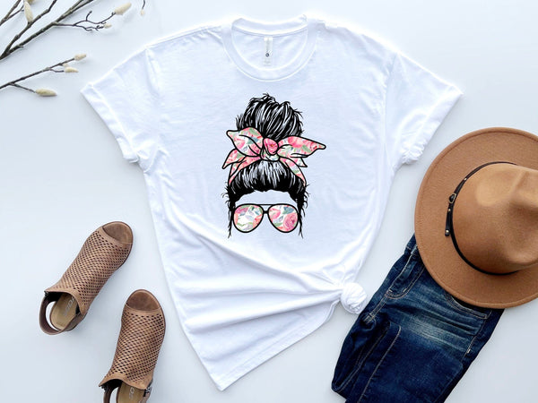 Floral Mom Life Tees