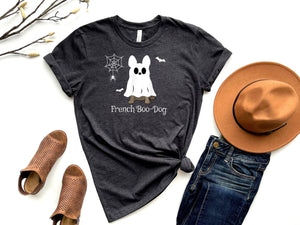 Halloween French Boo Dog T-Shirt