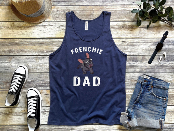 Frenchie Dad Tank Tops