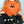 Load image into Gallery viewer, Halloween dog with glasses pumpkin for halloween on Gildan Orange T-Shirt
