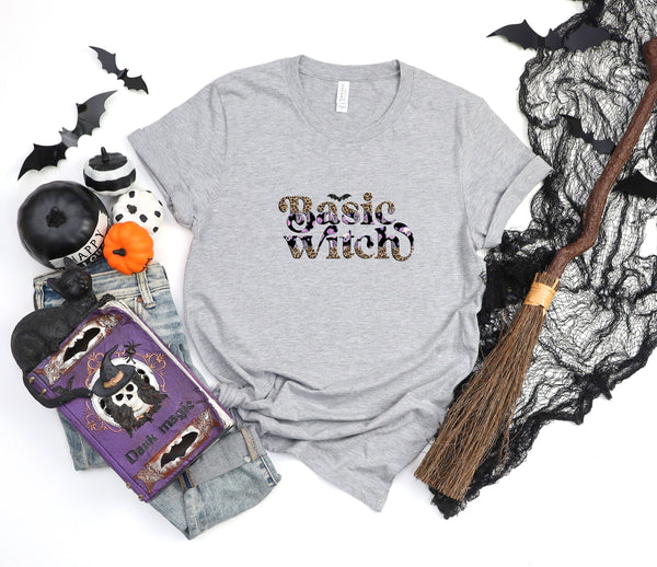 Basic witch athletic heather gray T-Shirt