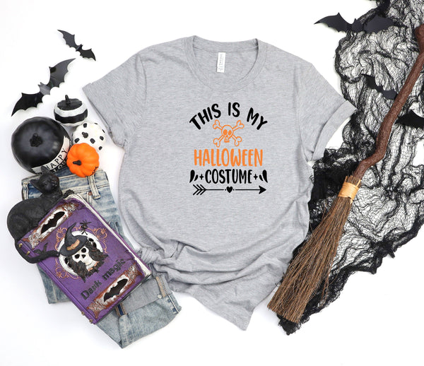This is my Halloween Costume Athletic Heather Gray T-Shirt