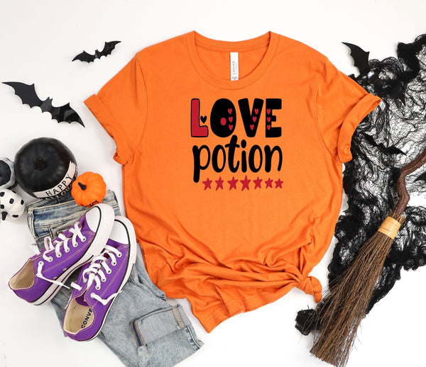Love potion orange t-shirt