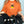 Load image into Gallery viewer, Christian Pumpkin and Black Cat Halloween on Gildan Orange T-Shirt
