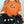 Load image into Gallery viewer, Halloween Cat Pumpkin House on Gildan Orange T-Shirt
