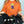 Load image into Gallery viewer, Kawaii Pastel Goth Cat Halloween Cute on Gildan Orange T-Shirt
