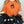 Load image into Gallery viewer, Momster on Gildan orange t-shirt
