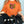 Load image into Gallery viewer, Scary mom costume grunge on Gildan orange t-shirt
