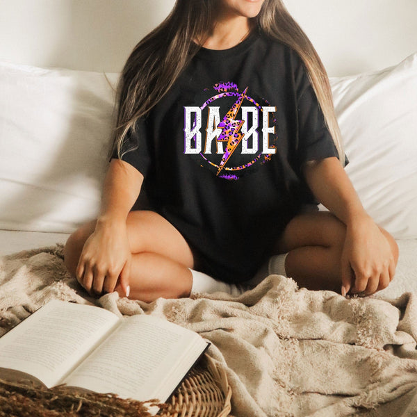 Babe halloween on Gildan women t-shirt