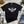 Load image into Gallery viewer, Momster white on Gildan black t-shirt
