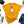 Load image into Gallery viewer, Boo Haw Texture on Gildan Gold T-Shirt
