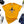 Load image into Gallery viewer, Bull Head Texture on Gildan Gold T-Shirt
