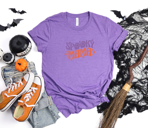 Spooky mama orchid t-shirt