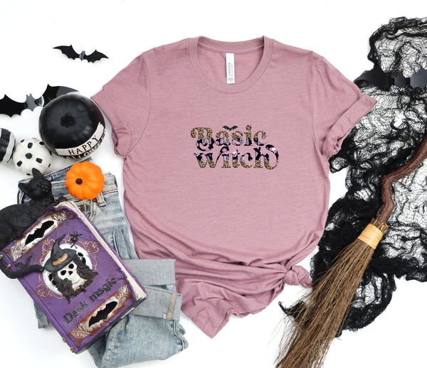 Basic witch peach T-Shirt