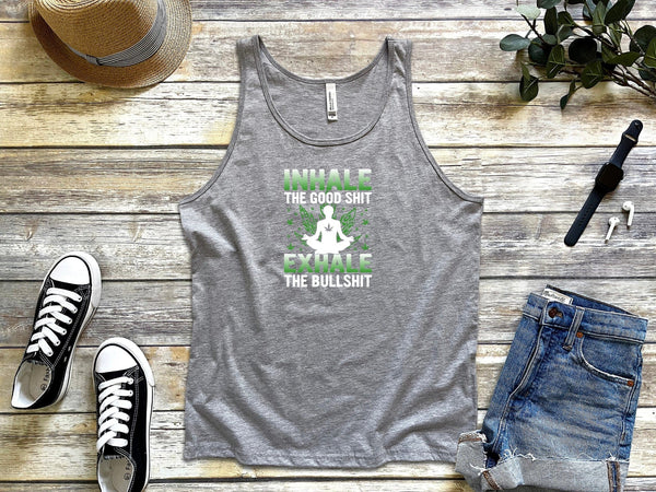 Inhale And Exhale Tank Tops