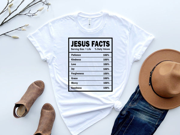 Jesus facts t-shirt