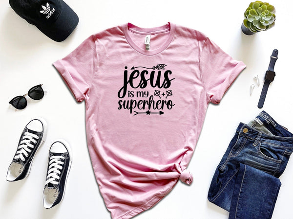 Buy Jesus is my superhero t-shirt