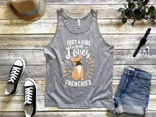Frenchie Dog - Just A Girl Who Loves Tank Top