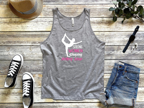 Strong women shaping history now Tank Top