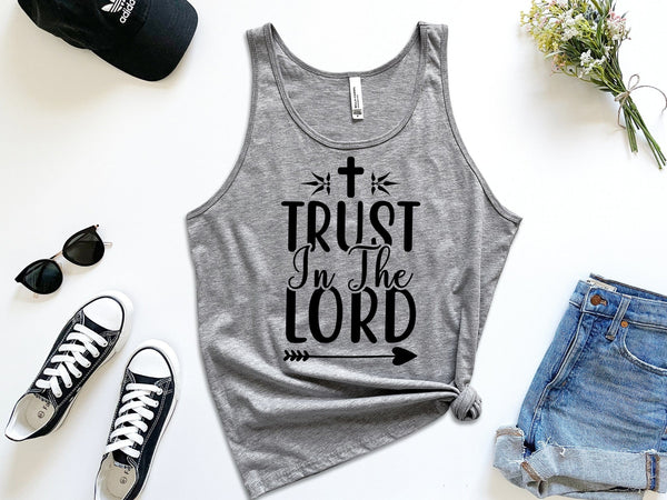 Trust in the Lord Christian Tank Top