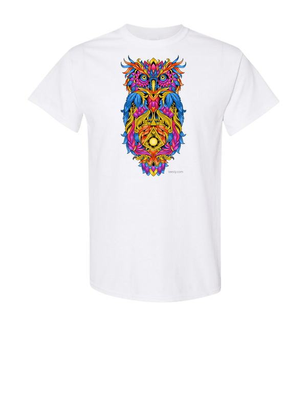 Brilliant Owl White T-Shirt