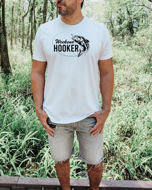Weekend hooker white t-shirt