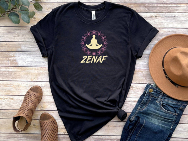 Zenaf Black T-Shirt