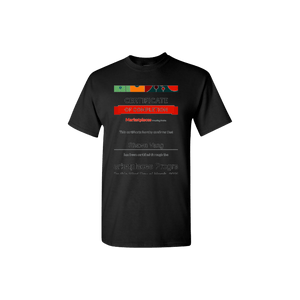 Certificate Of Competition Custom T-Shirt