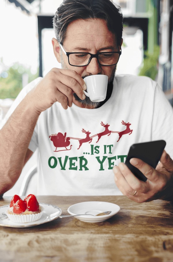 White Is it Over yet? T-shirt