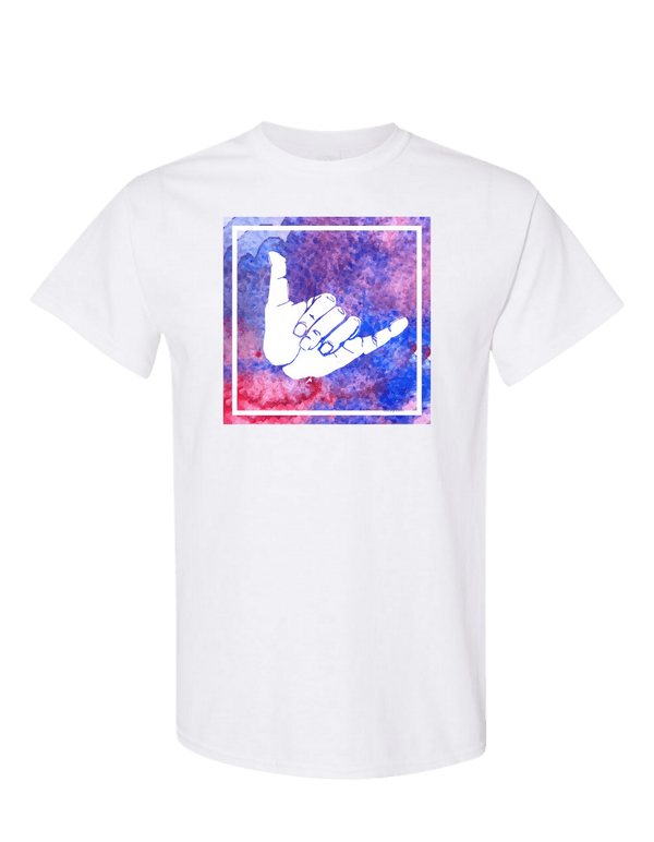 Buy Shaka Surfer Hand White T-Shirt
