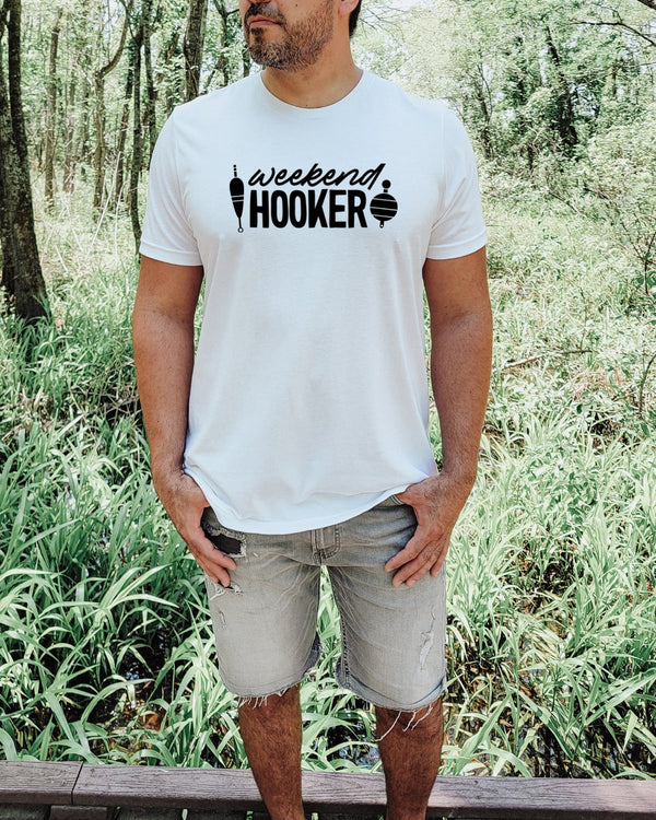 Weekend hooker white t-shirt